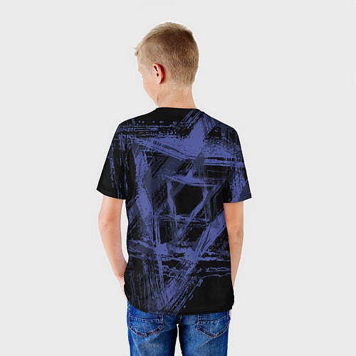 Детская футболка Krav-maga tactical defense system emblem / 3D-принт – фото 4