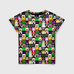 Детская футболка Minecraft characters