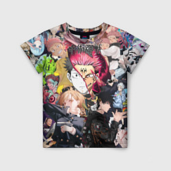 Детская футболка Jujutsu Kaisen- герои