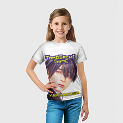 Футболка детская Tomodachi Game: Юичи Катагири портрет, цвет: 3D-принт — фото 2