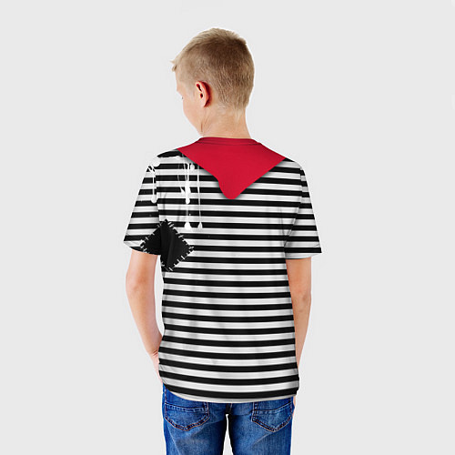 Детская футболка Костюм Разбойник -новогодний карнавальный / 3D-принт – фото 4