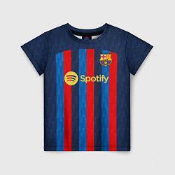 Детская футболка Левандовский Барселона форма 20222023