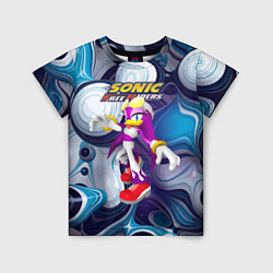 Детская футболка Sonic - ласточка Вейв - Free riders - pattern