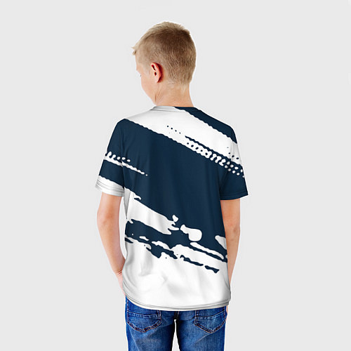 Детская футболка Battletech Краска / 3D-принт – фото 4
