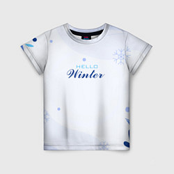 Детская футболка Привет Зима