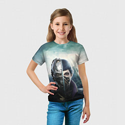Футболка детская Dishonored - Эмили Колдуин, цвет: 3D-принт — фото 2