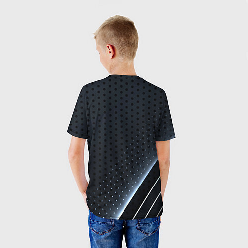 Детская футболка Acura абстракция / 3D-принт – фото 4