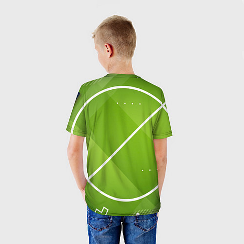 Детская футболка Atletico madrid Поле / 3D-принт – фото 4