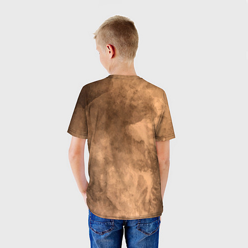 Детская футболка Сова и совёнок на суку / 3D-принт – фото 4