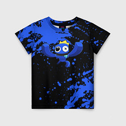 Детская футболка Радужные друзья: Синий