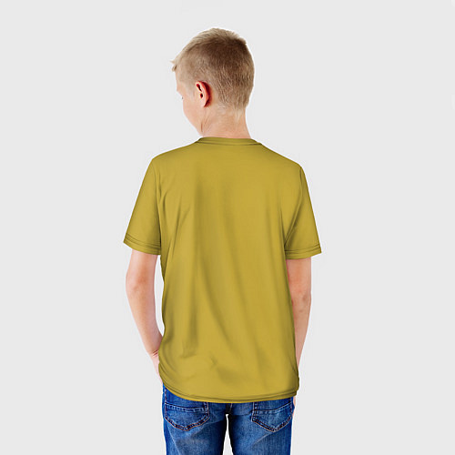 Детская футболка Biohazard - биологическая опасность / 3D-принт – фото 4
