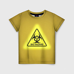 Детская футболка Biohazard - биологическая опасность