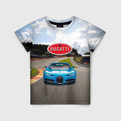 Детская футболка Bugatti - motorsport - гоночная трасса