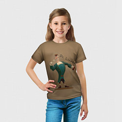 Футболка детская Доктор Ливси, цвет: 3D-принт — фото 2