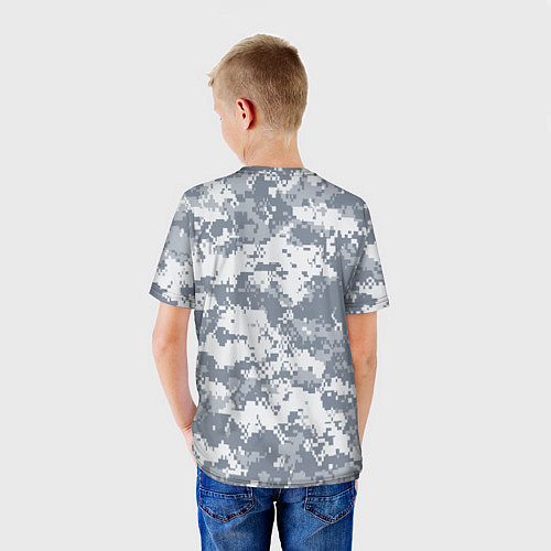 Детская футболка UCP камуфляж США / 3D-принт – фото 4