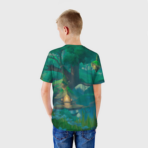 Детская футболка Тигнари в примогеме / 3D-принт – фото 4