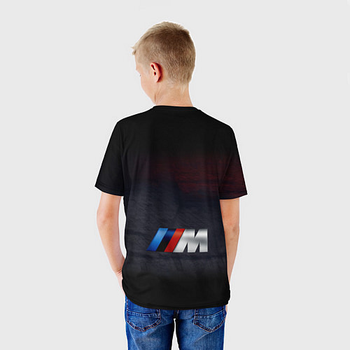 Детская футболка BMW M4 GT4 - M Performance - Motorsport / 3D-принт – фото 4