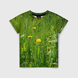 Детская футболка Солнечные одуванчики