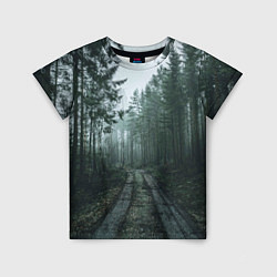 Детская футболка Дорога в лес