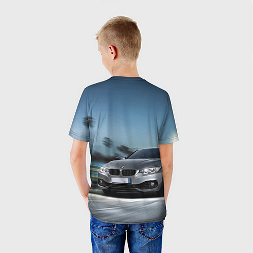 Детская футболка Бэха - скоростной режим / 3D-принт – фото 4
