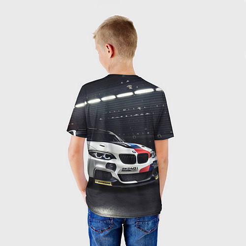 Детская футболка BMW M 240 i racing - Motorsport / 3D-принт – фото 4