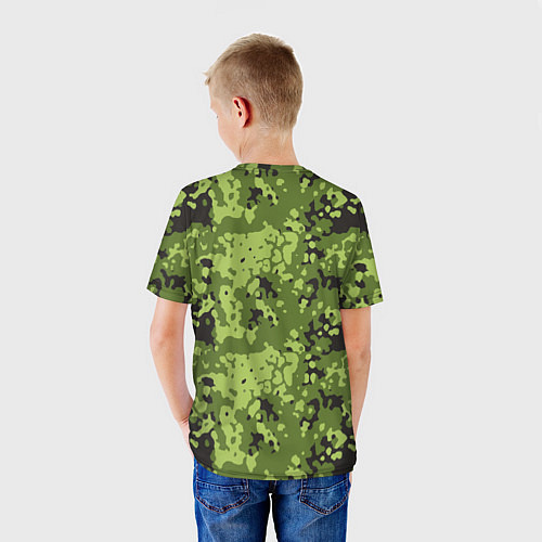 Детская футболка Камуфляж M-84 / 3D-принт – фото 4