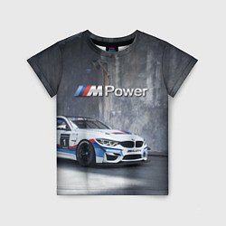 Детская футболка BMW M4 GT4 - racing team - motorsport