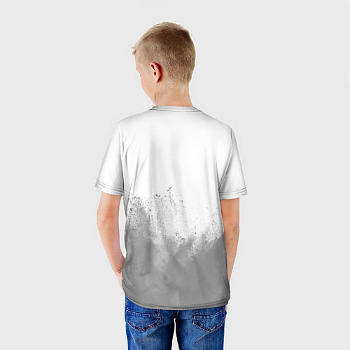 Детская футболка Владислав - в красной рамке на светлом / 3D-принт – фото 4