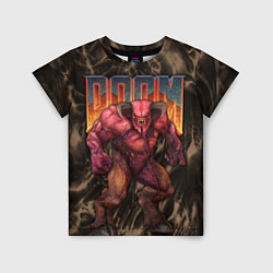 Детская футболка DOS DOOM - Baron of hell