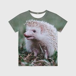 Детская футболка Ежик альбинос