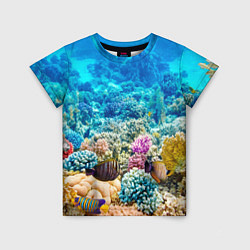 Детская футболка Дно морское