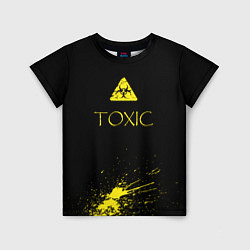 Футболка детская TOXIC - Биологическая опасность, цвет: 3D-принт