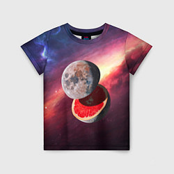 Детская футболка Луна-Грейпфрут