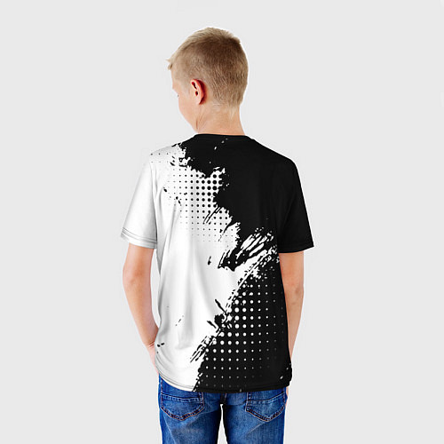 Детская футболка Возмущенная Пауэр - Человек бензопила / 3D-принт – фото 4