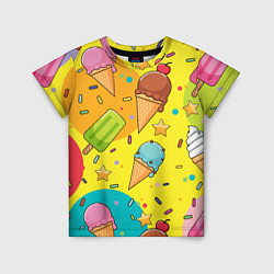 Детская футболка Мороженое Ice cream