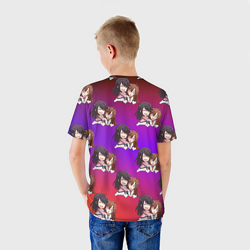 Детская футболка Комари и Хотару - Деревенская глубинка / 3D-принт – фото 4