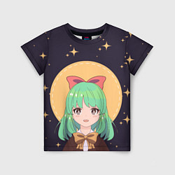 Детская футболка Девочка аниме - Anime girl