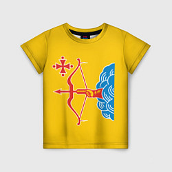 Детская футболка Кировская область - герб