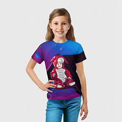 Футболка детская Малыш в костюме ослика, цвет: 3D-принт — фото 2