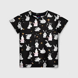 Детская футболка Звездочки и крольчата