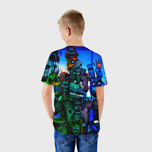Детская футболка Five Nights at Freddys 4 / 3D-принт – фото 4