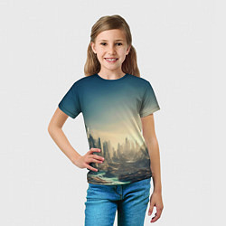 Футболка детская Радиоактивные Осадки, цвет: 3D-принт — фото 2