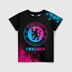 Детская футболка Chelsea - neon gradient