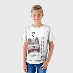 Футболка детская Неко УАЗ, цвет: 3D-принт — фото 2