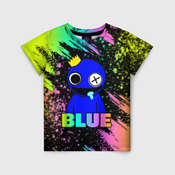 Детская футболка Rainbow Friends - Blue
