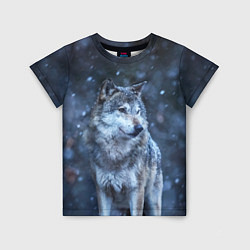 Детская футболка Лесной волк