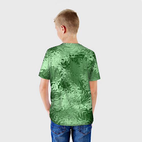 Детская футболка Символ друидов трискелион / 3D-принт – фото 4