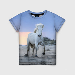 Детская футболка Белый конь