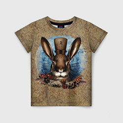 Детская футболка Ретро кролик