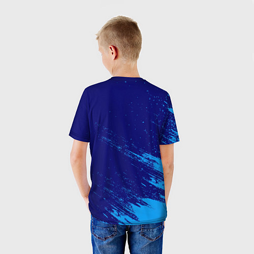 Детская футболка Максим рокозавр / 3D-принт – фото 4